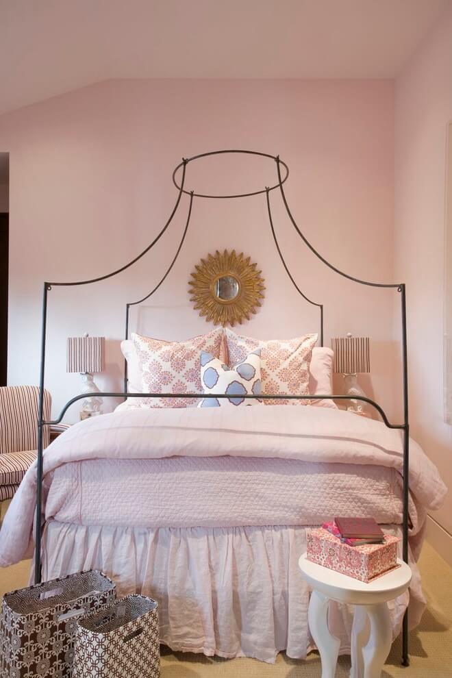 Pretty Blush Pink Bedroom Decor