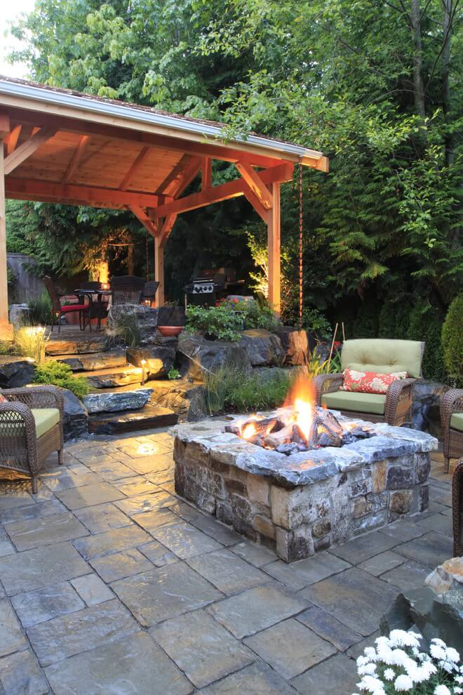 Bring Warmth With Outdoor Firepits