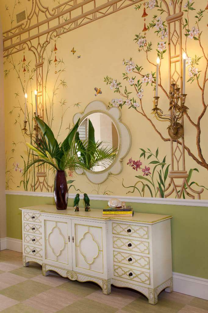 Give Your Foyer A Tropical Touch