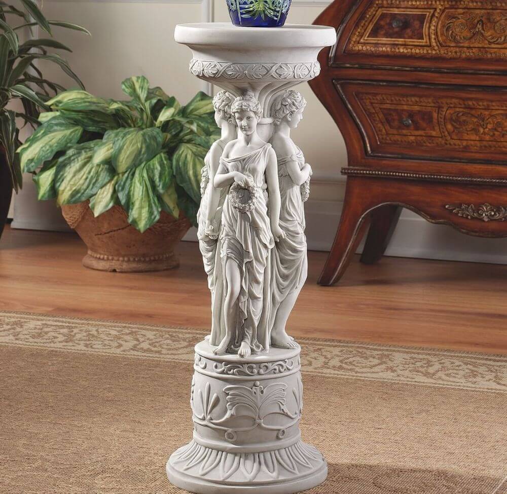 Neo-Classical Style Pedestal Stand
