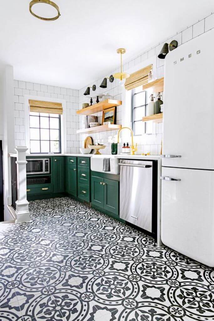 Patterned Tiles For Kitchen Decor Ideas