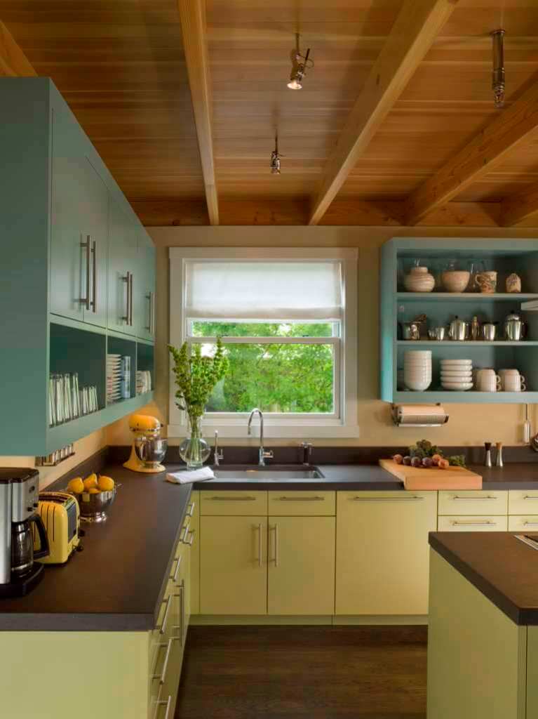 Bright Colorful Kitchen Design