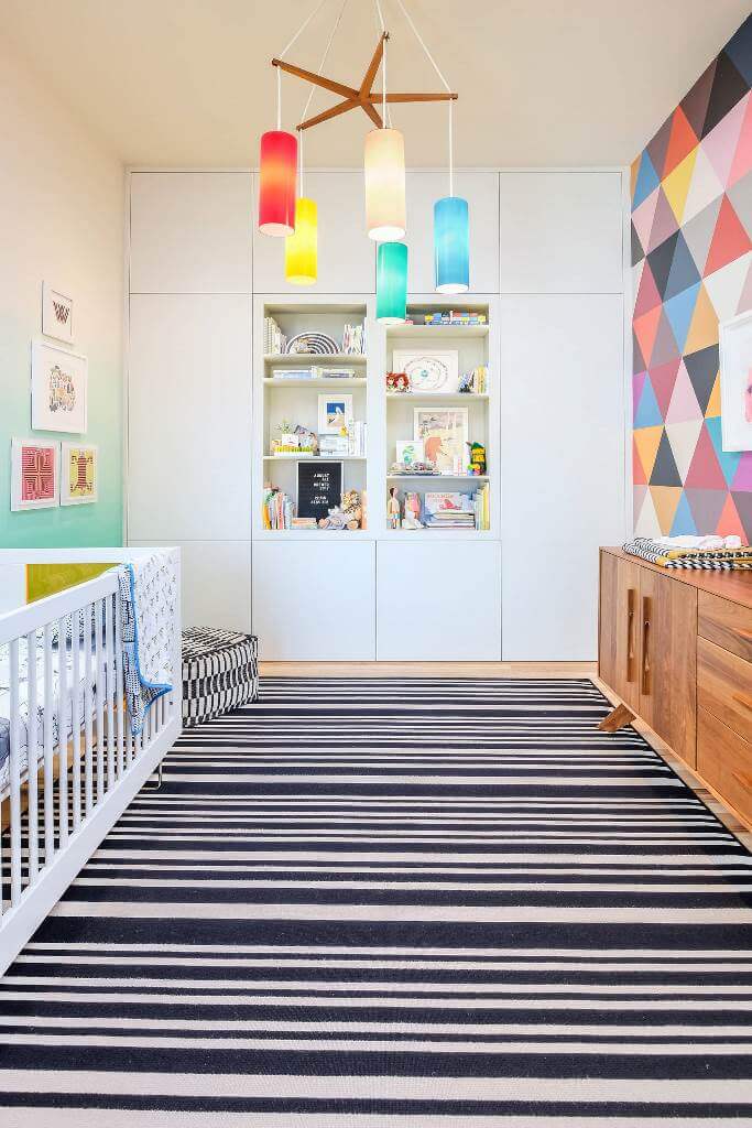 Colorful Modern Nursery Design