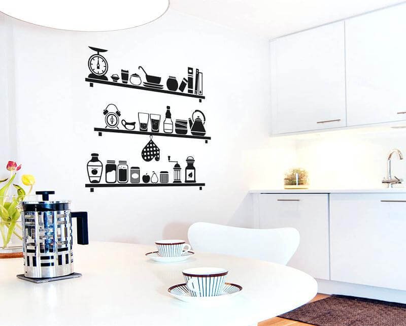vinyl stickers for kitchen wall