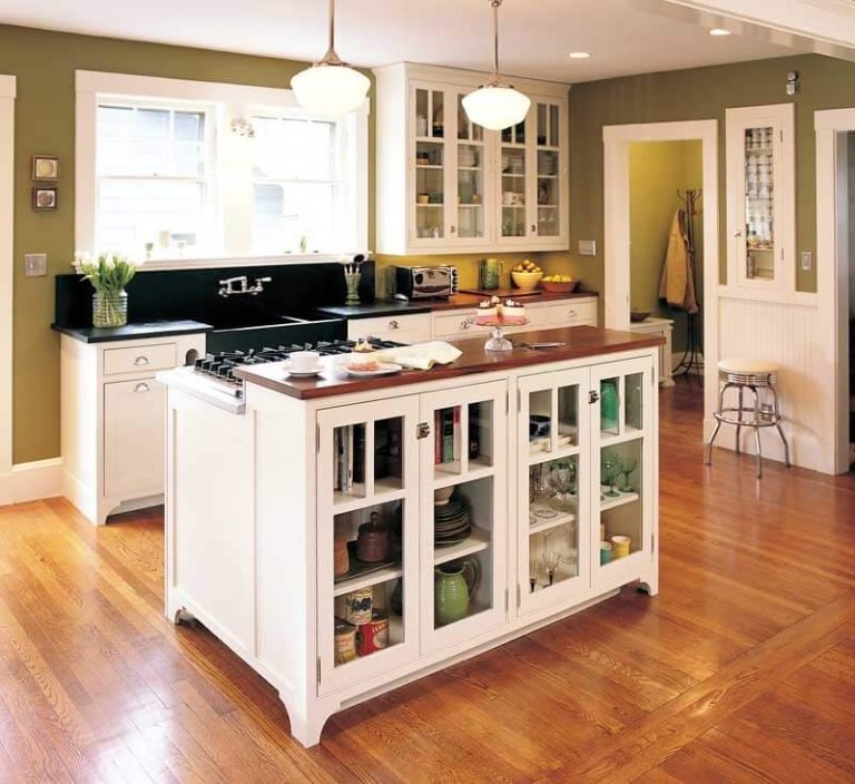 Island Storage In Small Kitchen Ideas - Interior Style